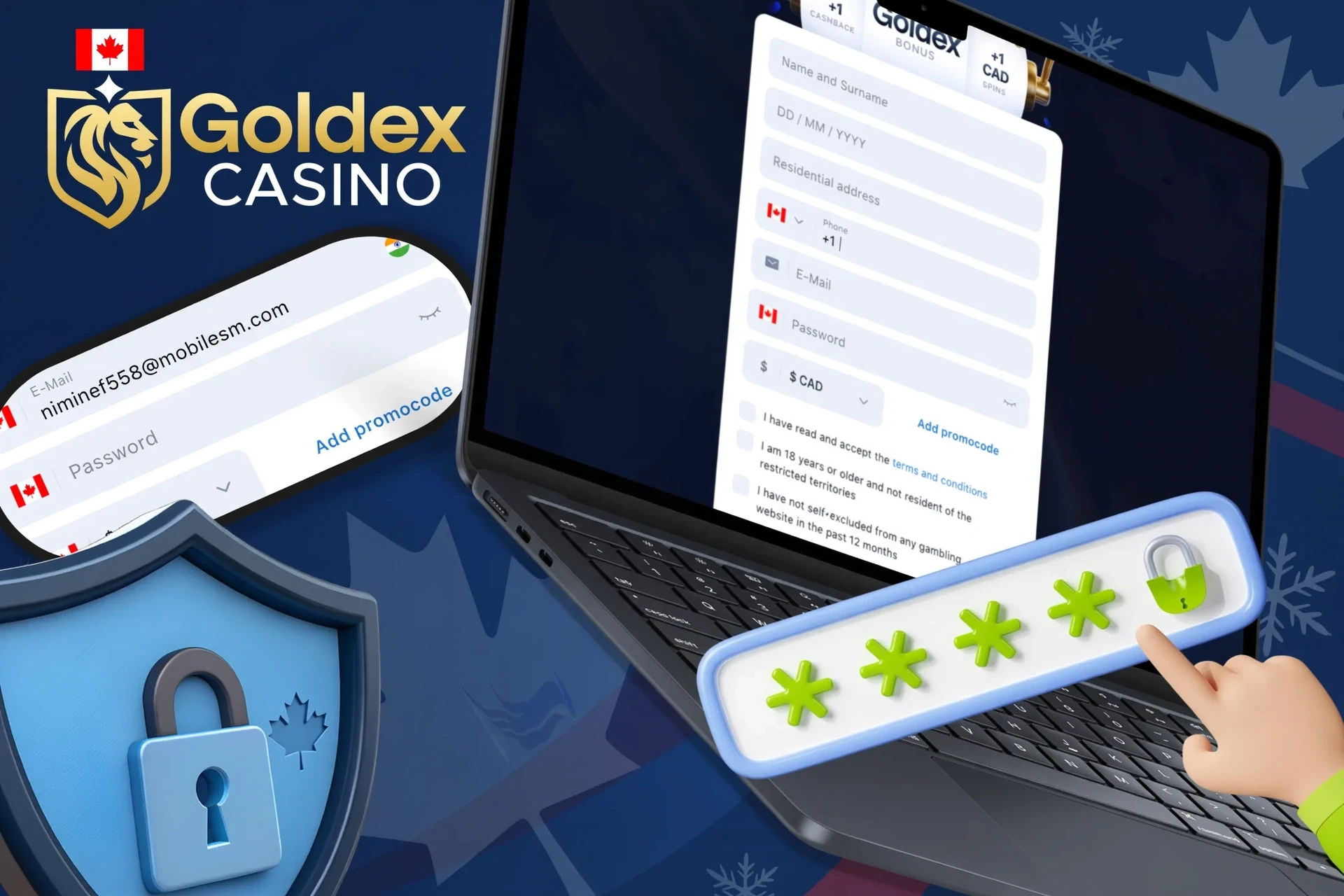 Instructions on how to create a strong and secure password to protect your account